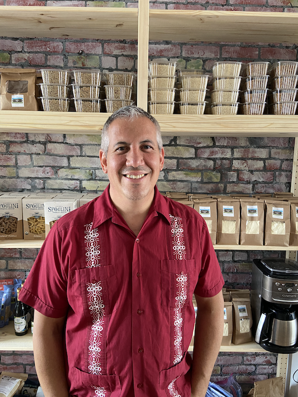 Chris Hewitt in Tilda's Kitchen & Market